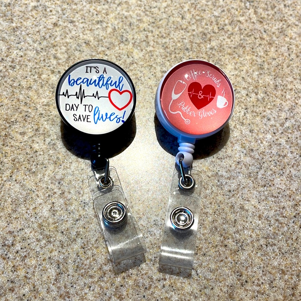 Badge Clips For Nurses Two